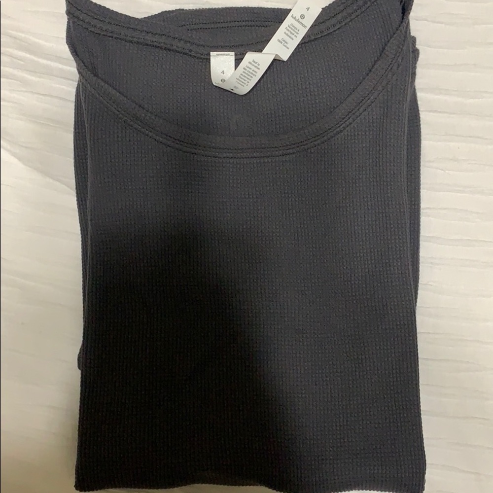 Lululemon love crew; waffle